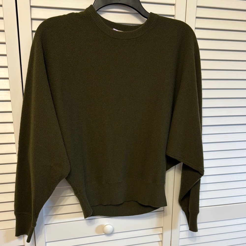 Cashmere Olive Green Sweater Michael Kors Collection